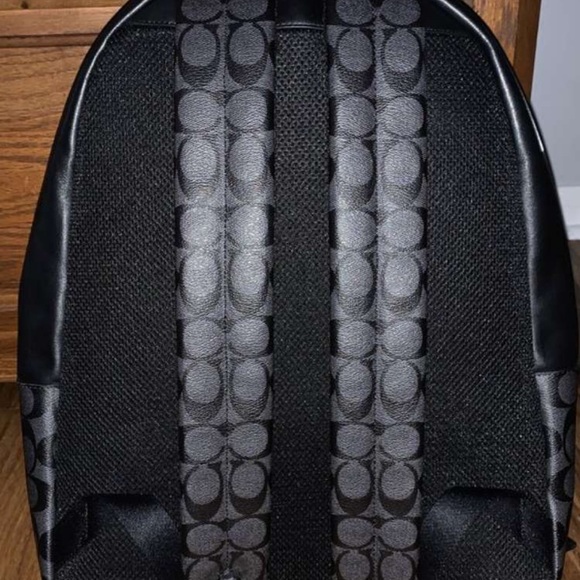 Black Coach Backpack - Picture 2 of 5